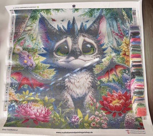 Diamond Painting Elmo von Salzkatze.ai
