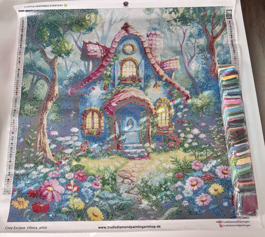 Diamond Painting Cozy Enclave von Finira_artist