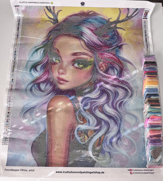 Diamond Painting Forestkeeper von Finira_artist