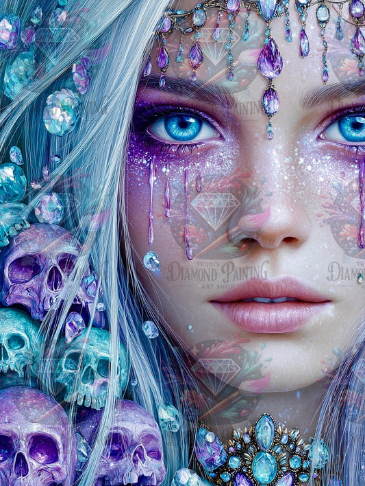 Diamond Painting Eisige Unendlichkeit von Sandrietta_ai