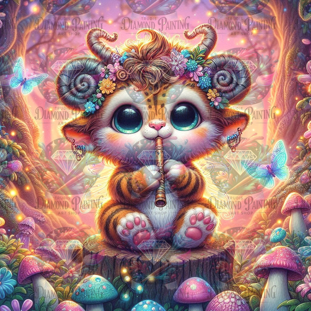 Diamond Painting Panpfötchen ©sandrietta_ai