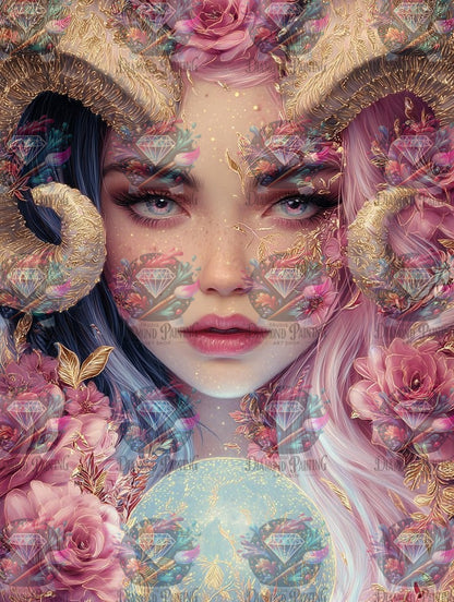 Diamond Painting Die Rosensphäre von Sandrietta_ai