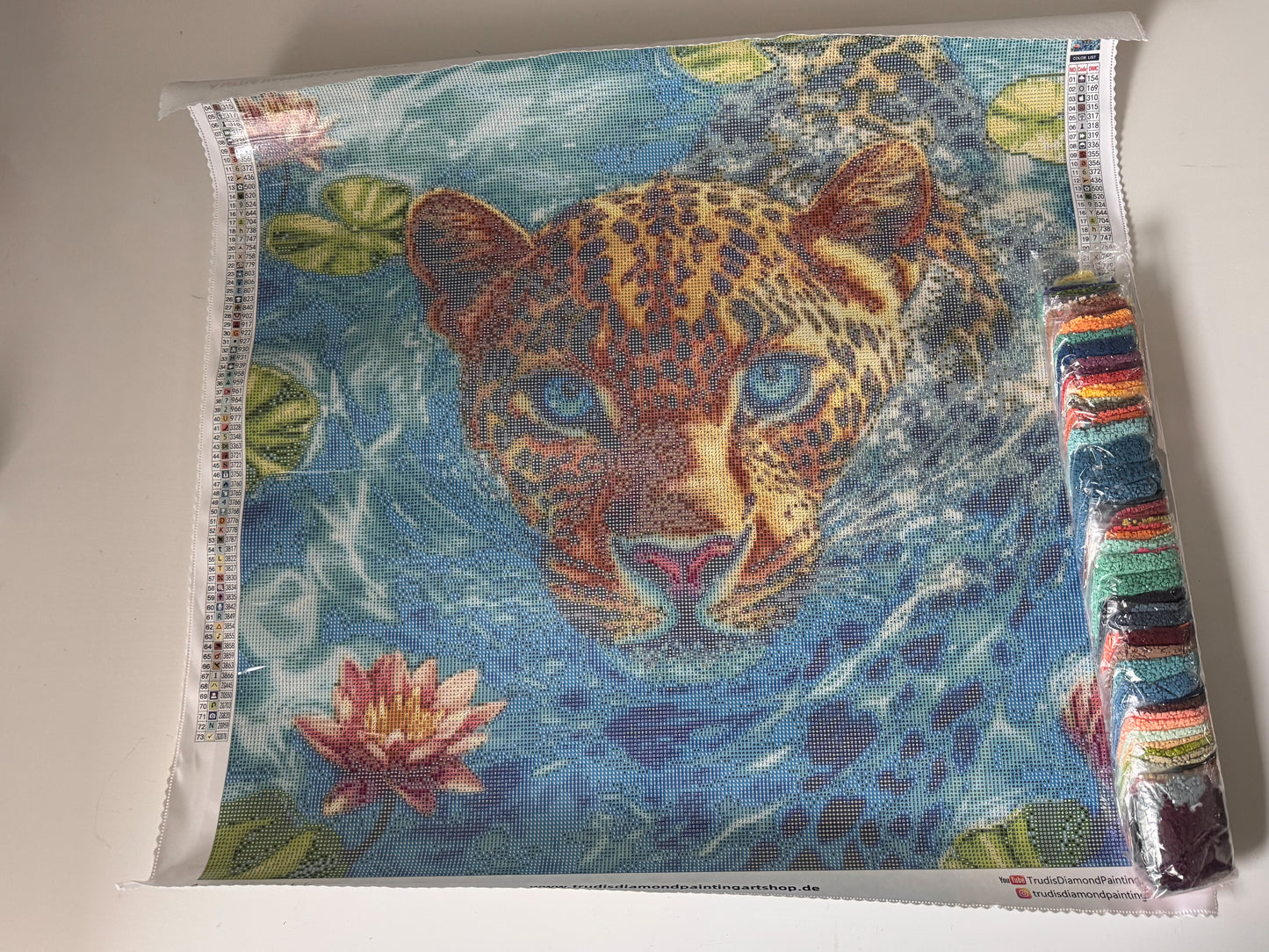 Diamond Painting Anmut der Wildnis von Trudis_ai_art