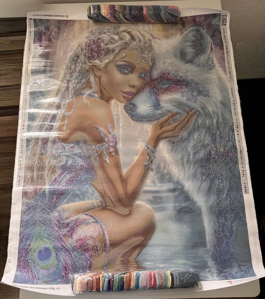 Diamond Painting Wenn Seelen sich erkennen von Elly_A.I