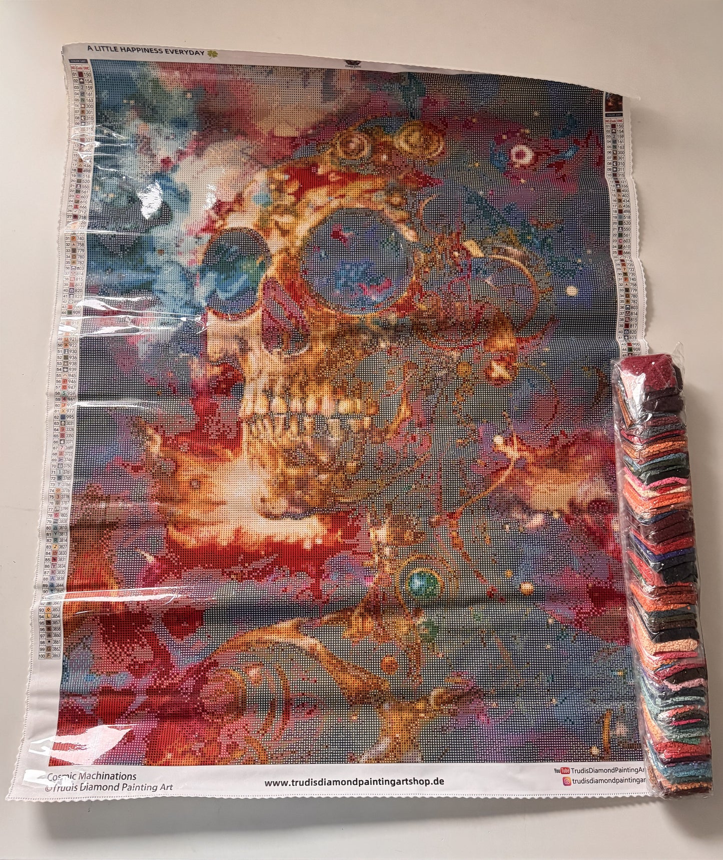 Diamond Painting Cosmic Machinations von Trudis_ai_art