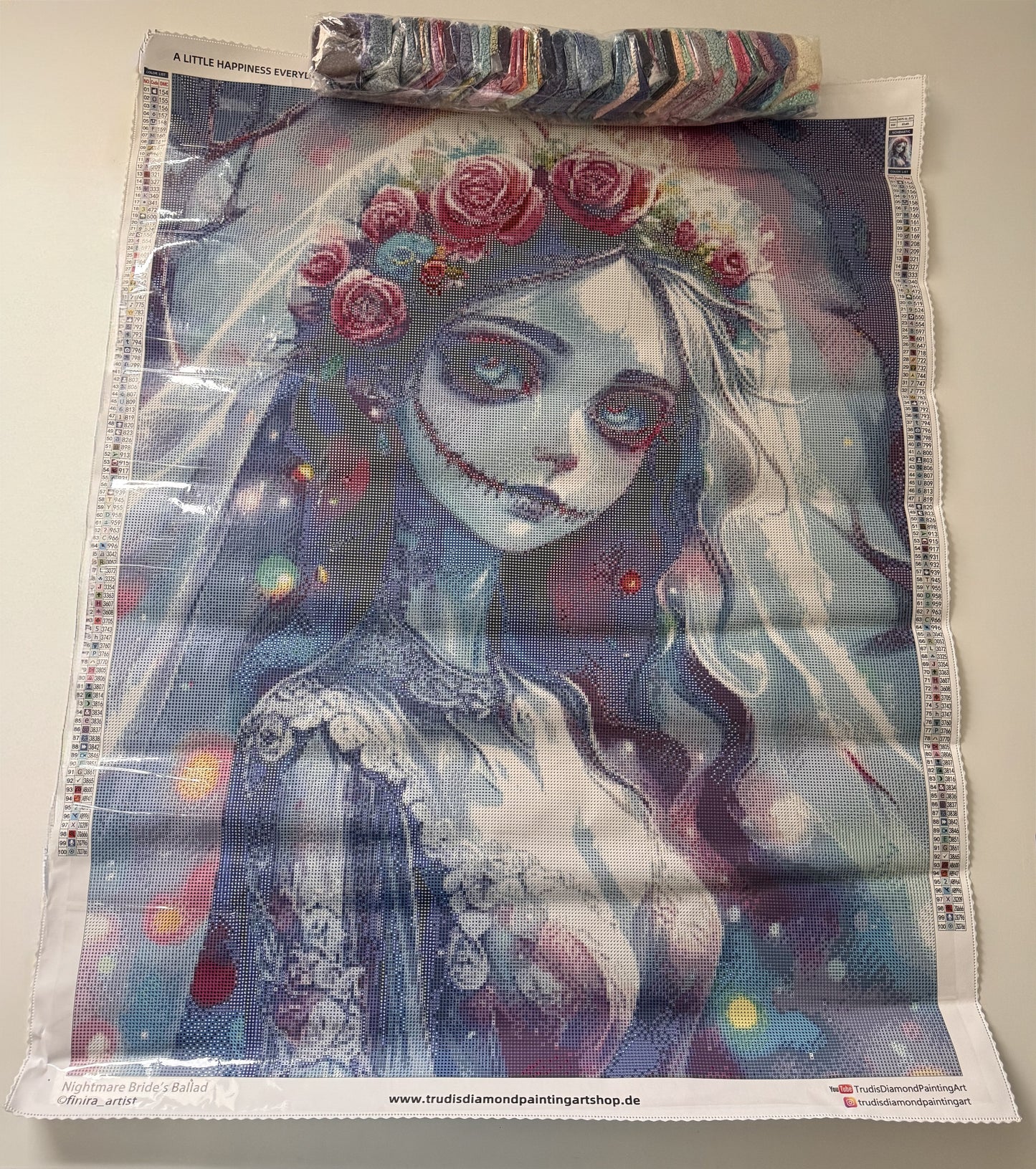 Diamond Painting Nightmare Bride's Ballad von Finira_artist