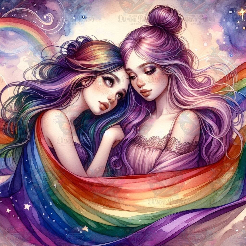 Rainbow Embrace ©finira_artist