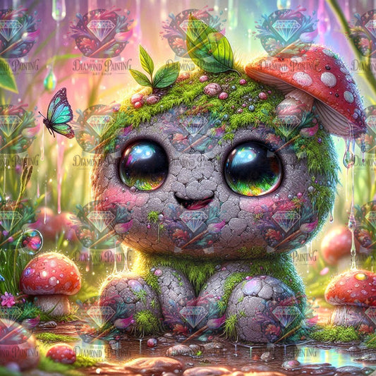 Diamond Painting Waldling aus dem Morgenlicht von Sandrietta_ai