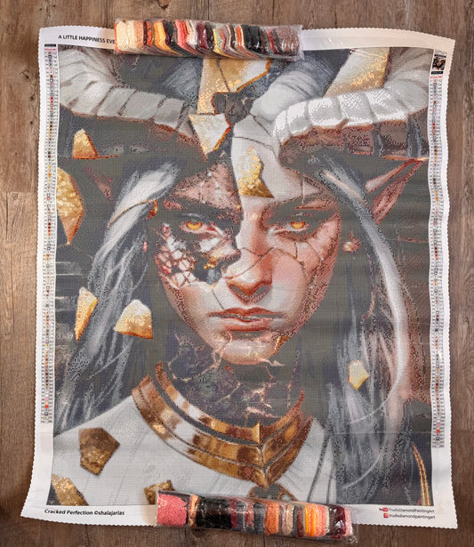 Diamond Painting Cracked Perfection von Shalajarias
