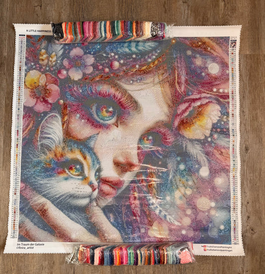 Diamond Painting Im Traum der Galaxie von Finira_artist mit 200 Farben (inkl. Sondersteine)