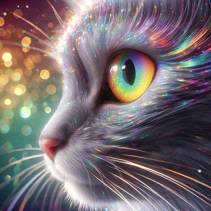 Prismatic Purr ©Lexxy Ai