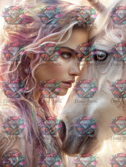 Diamond Painting Sanfter Schwur von Sweet_loco_ai