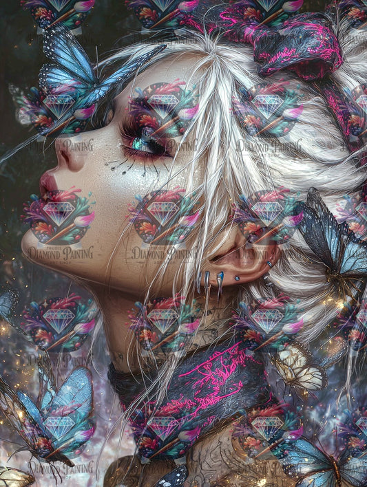 Diamond Painting Leiser Flug von Sandrietta_ai