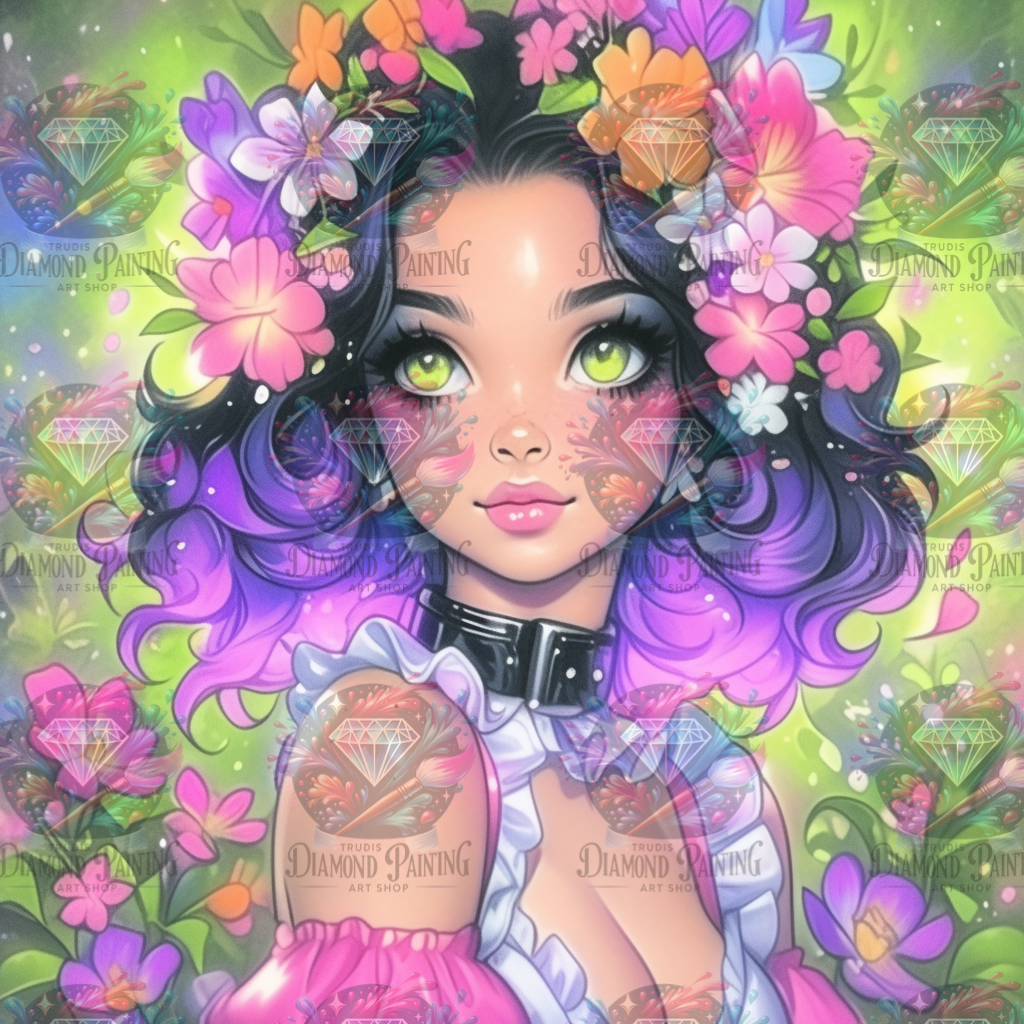 Diamond Painting Die Blütenwächterin von Finira_artist