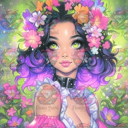 Diamond Painting Die Blütenwächterin von Finira_artist