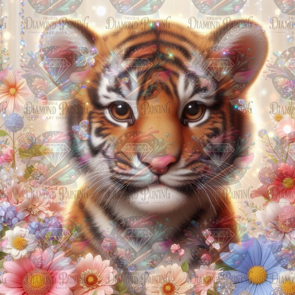 Diamond Painting Blütenwächter ©Lexxy Ai
