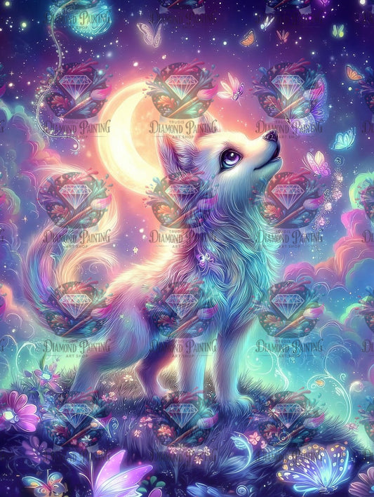 Diamond Painting Tanz der Schmetterlingsnächte von Sandrietta_ai