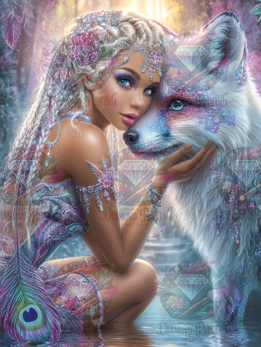 Diamond Painting Wenn Seelen sich erkennen ©Elly_A.I