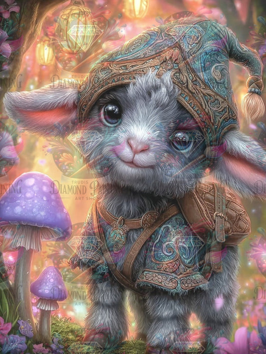 Diamond Painting Der kleine Waldwanderer ©sandrietta_ai