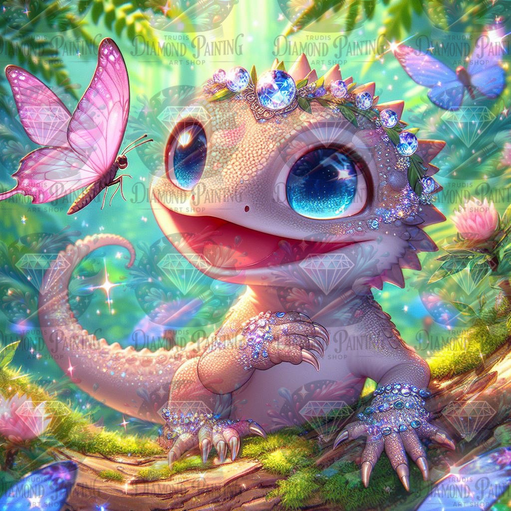 Diamond Painting Funkelschuppe ©Lexxy Ai
