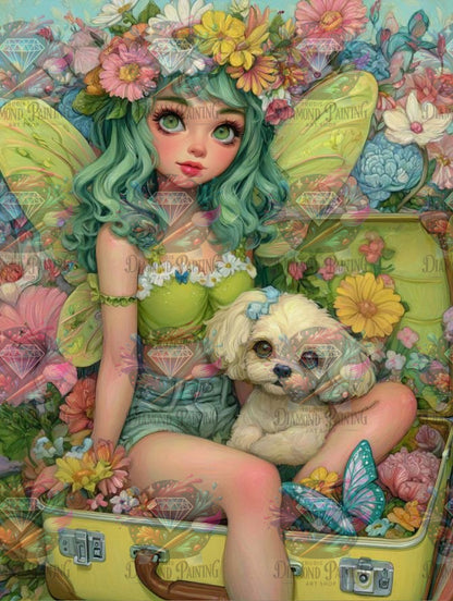 Diamond Painting In The Suitcase von Finira_artist