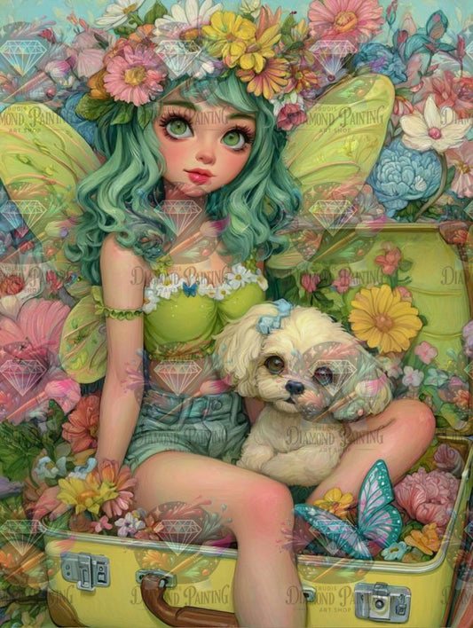 Diamond Painting In The Suitcase von Finira_artist