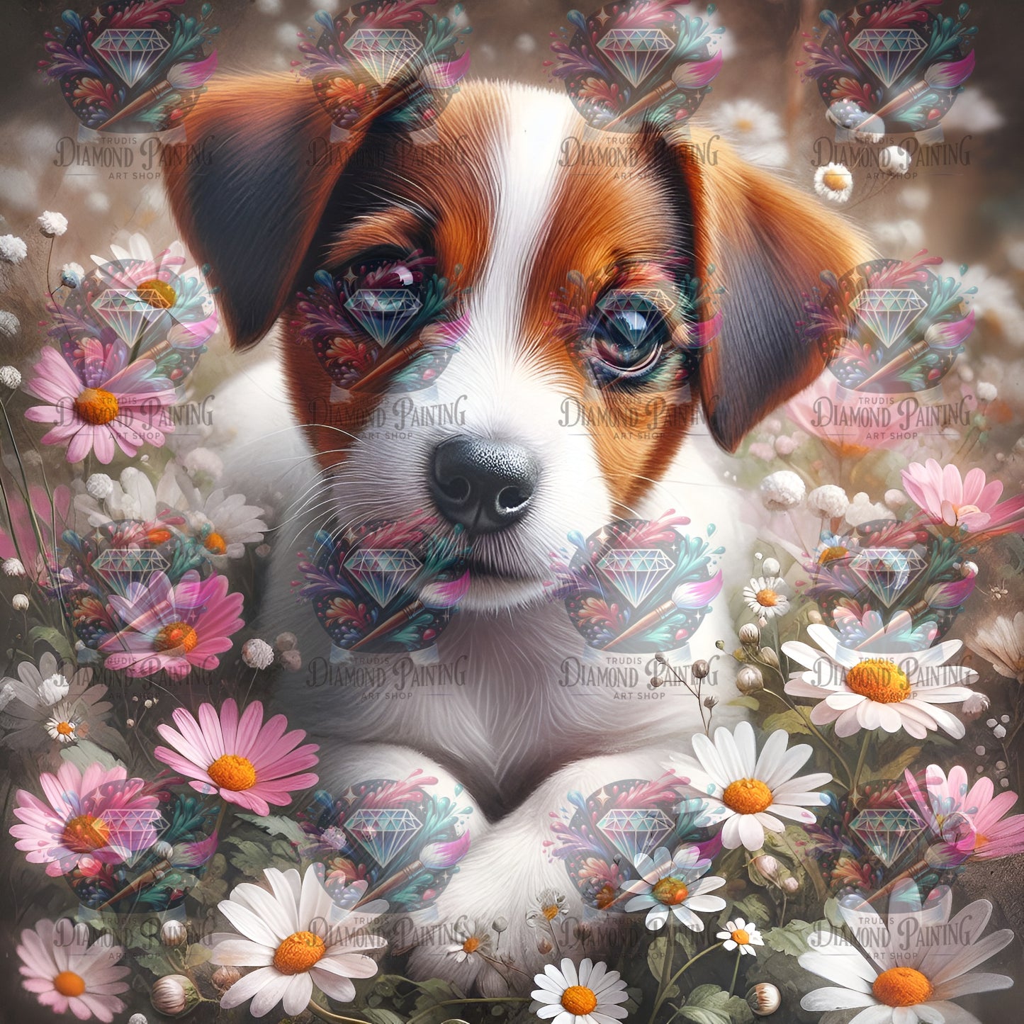 Diamond Painting Jacky Sprouts von MoozyJo.ai