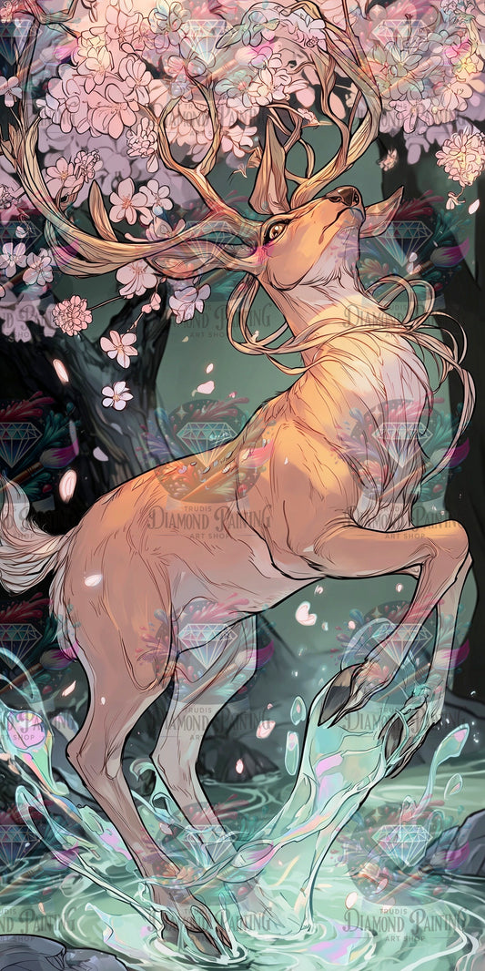 Diamond Painting Jenseits des Schleiers von Salzkatze.ai