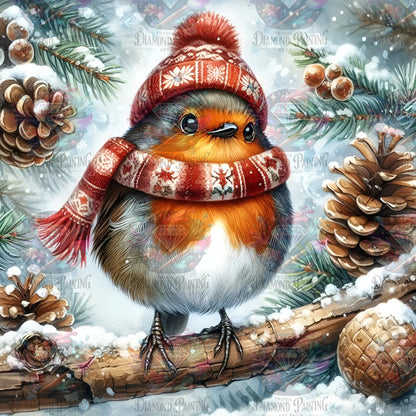 Diamond Painting Jinglebeak von MoozyJo.ai