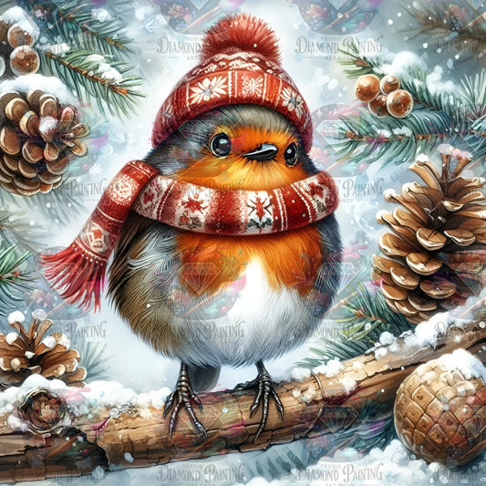 Diamond Painting Jinglebeak von MoozyJo.ai
