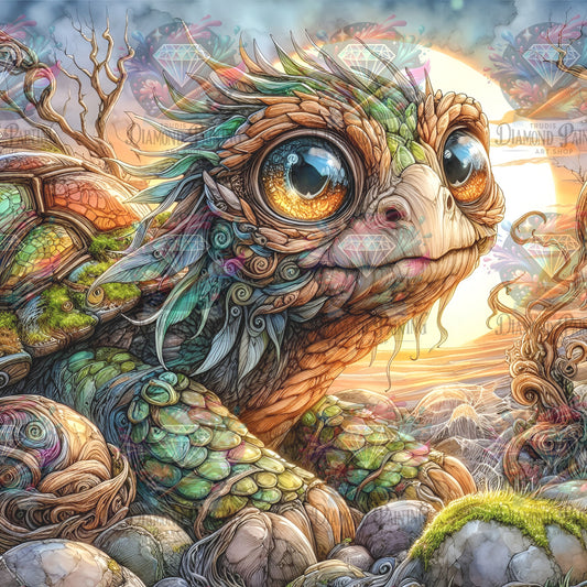 Diamond Painting Journey Through Ages von MoozyJo.ai