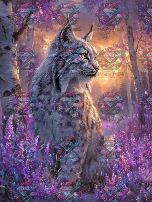 Diamond Painting Lavendelträume von Salzkatze.ai