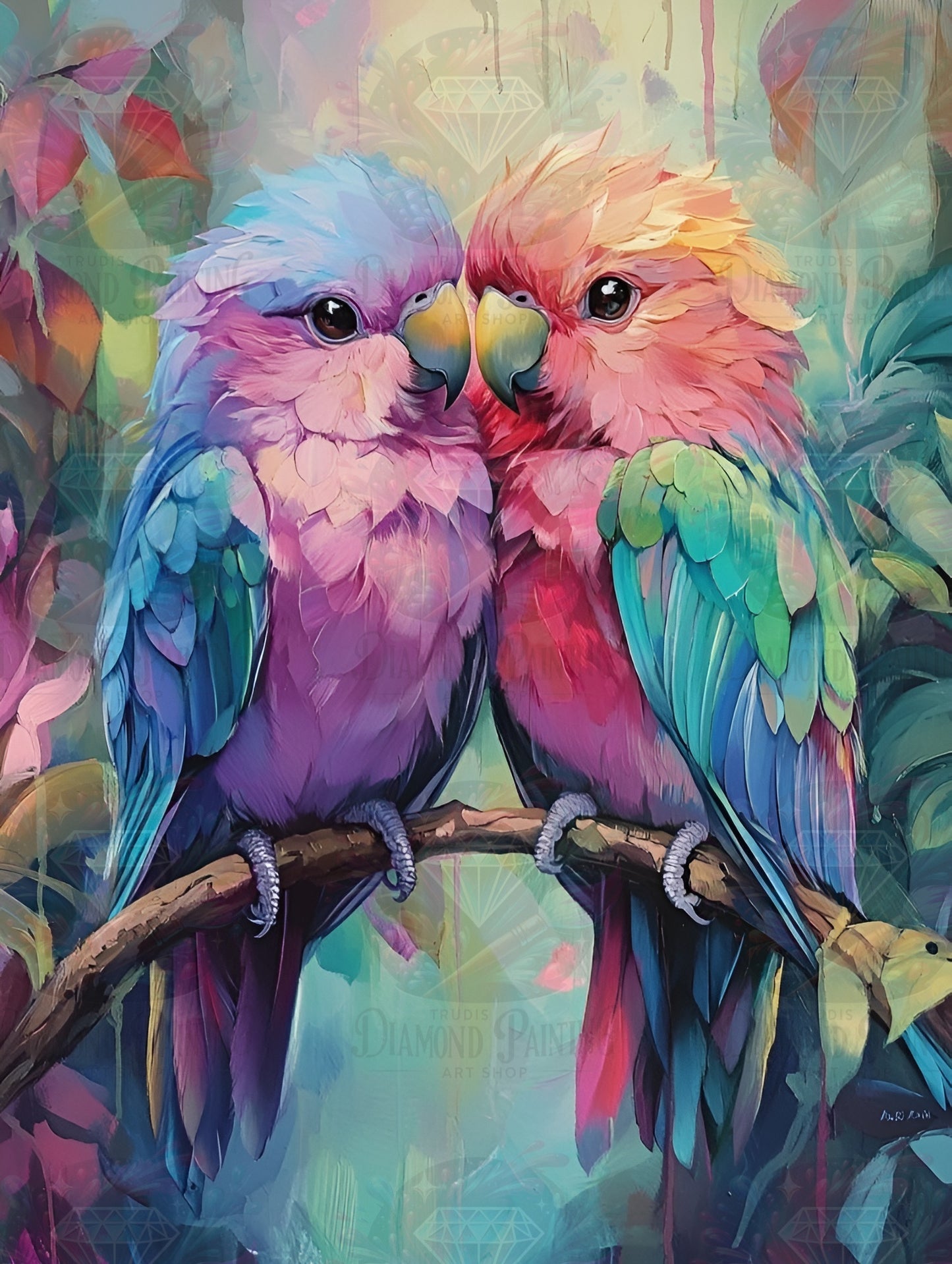 Lovebirds ©salzkatze.ai