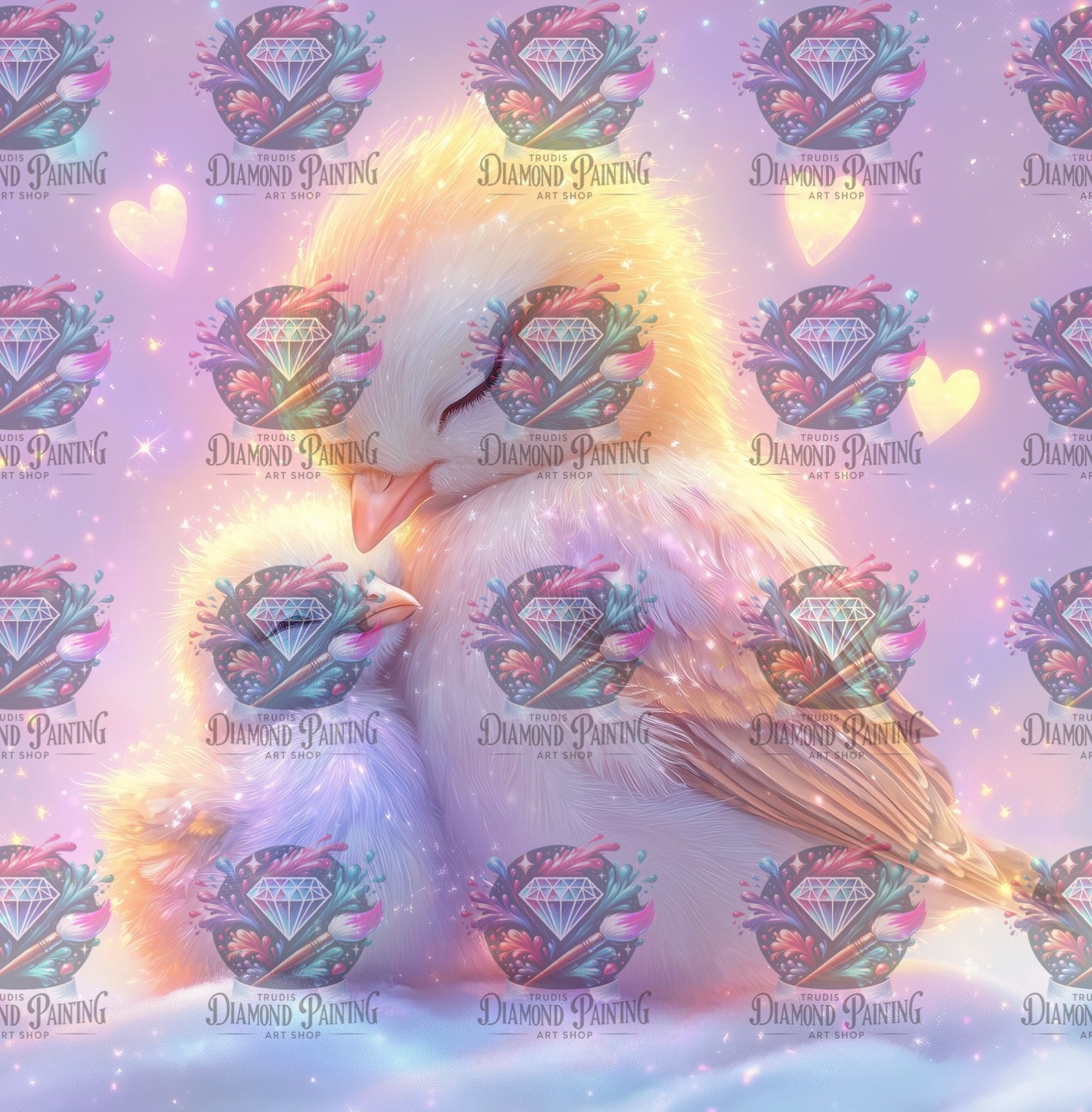 Diamond Painting Loving Chicks von Traumpixxel