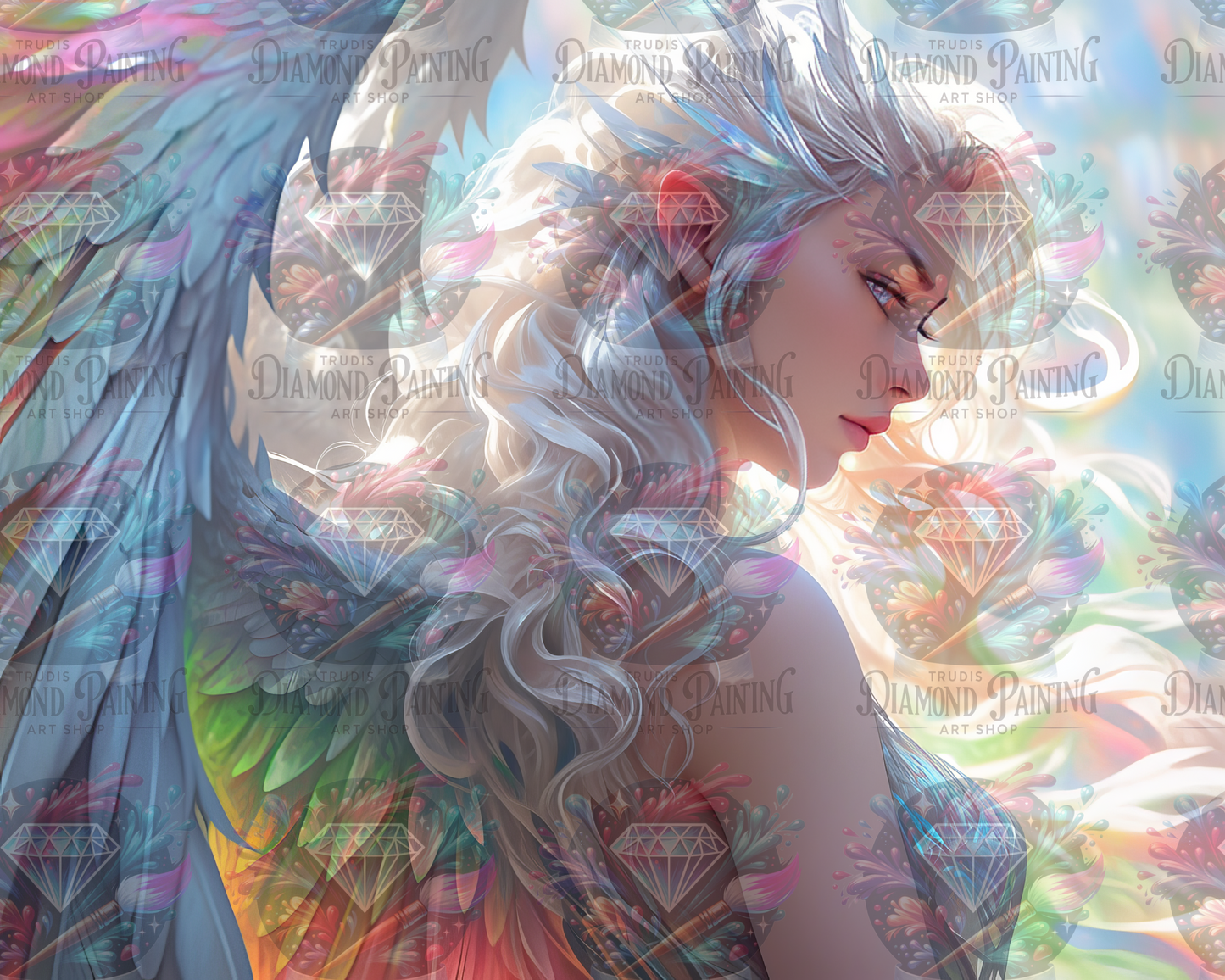 Diamond Painting Luminescent Guardian ©shalajarias