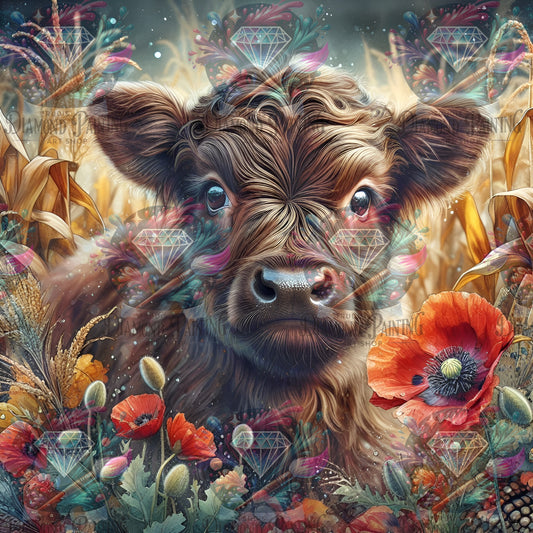 Diamond Painting MOOnie Meadow ©MoozyJo.ai