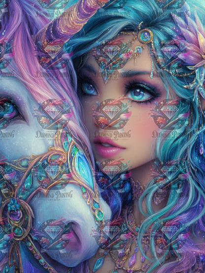 Diamond Painting Magische Gefährten von Elly_A.I