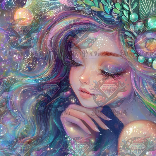Diamond Painting Lysmera von den Tiefen ©finira_artist