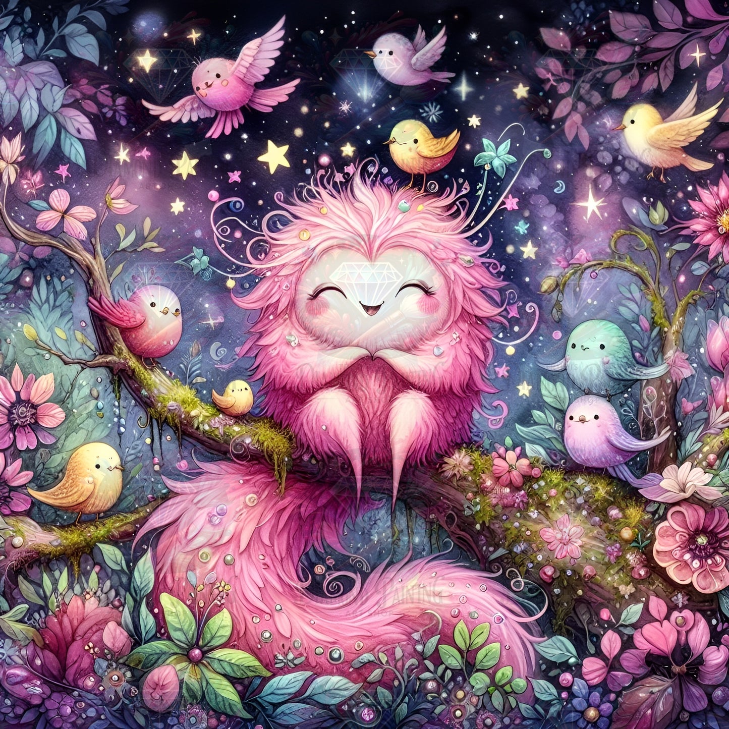 Whimsical Forest Friends - Moira ©salzkatze.ai