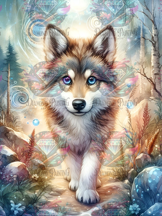 Diamond Painting Morning Whispers von MoozyJo.ai