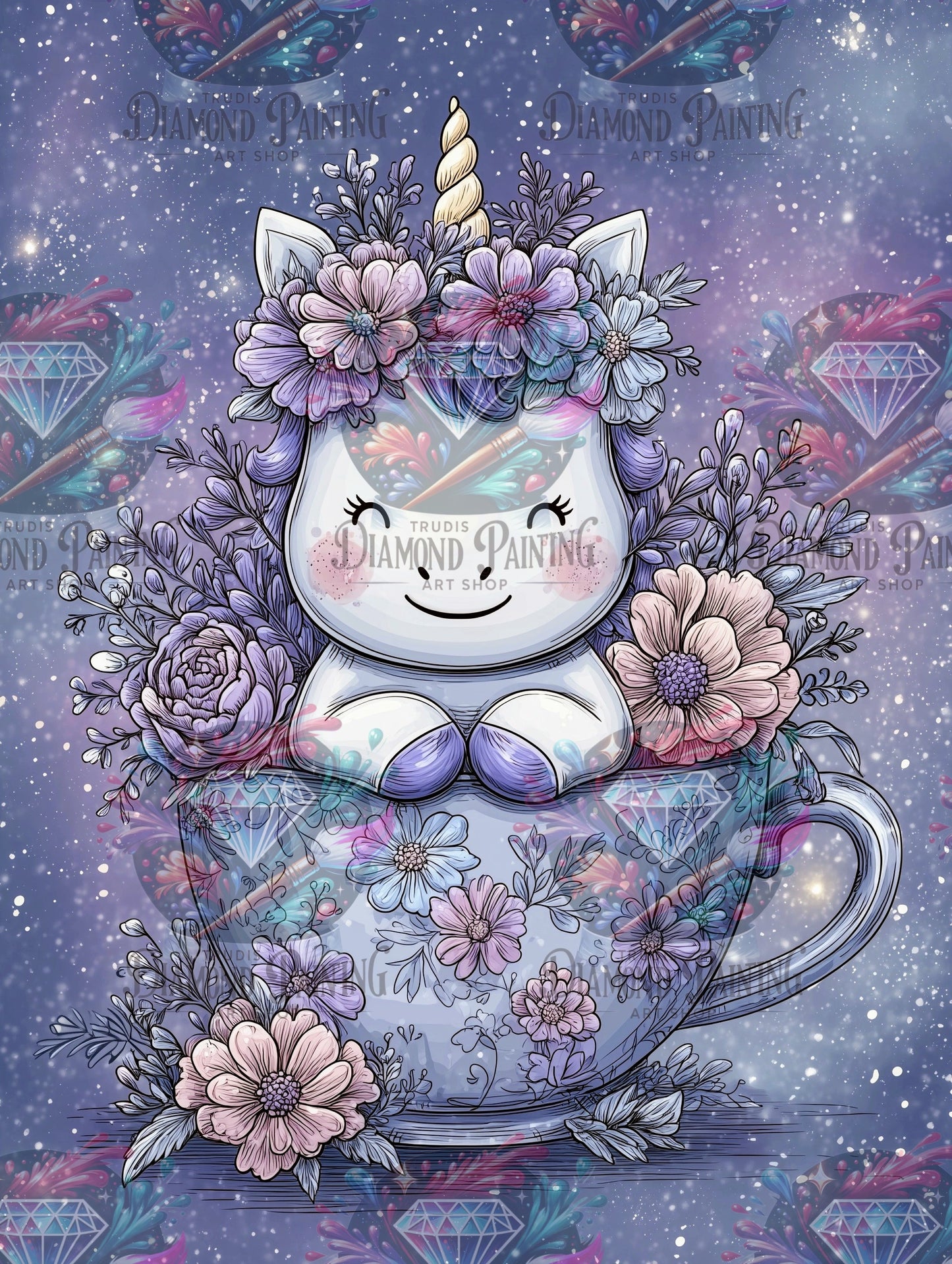Diamond Painting Mug-nificent & Magical von ©salzkatze.ai