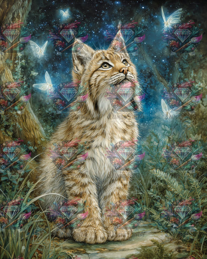 Diamond Painting Nachtschwärmer von Salzkatze.ai