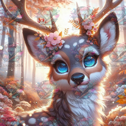 Diamond Painting Natures Blooming Soul von Lexxy Ai