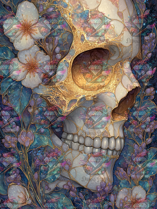 Diamond Painting Nichts währt ewig von Salzkatze.ai