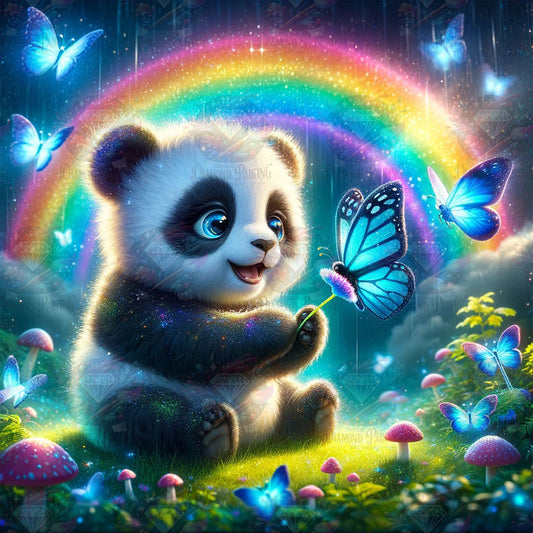 Panda Bliss von ©sandrietta_ai