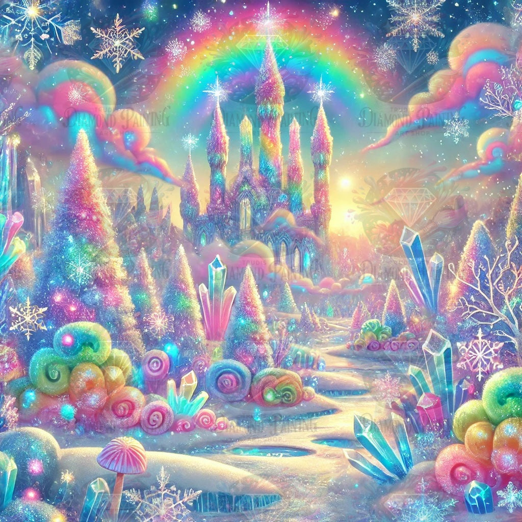 Pastel Peaks & Candy Streets ©finira_artist