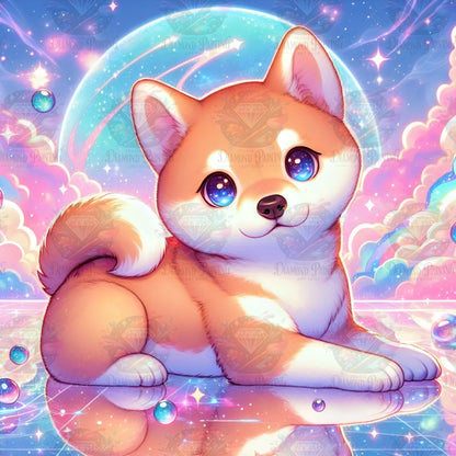 Pastel Shiba Inu ©salzkatze.ai