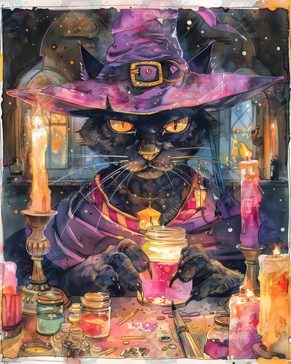 Paws & Potions ©salzkatze.ai