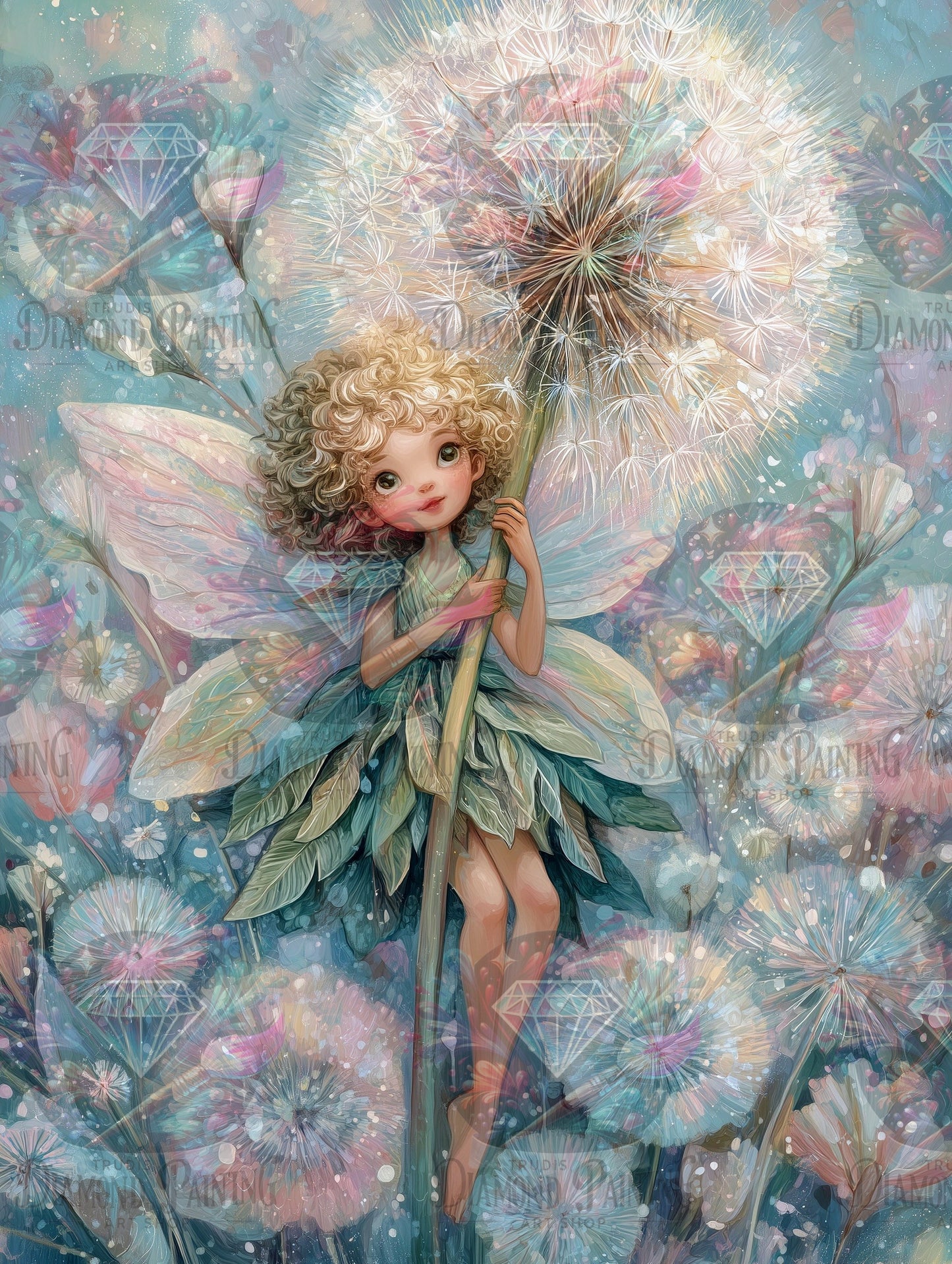 Diamond Painting Pixie Dust ©salzkatze.ai