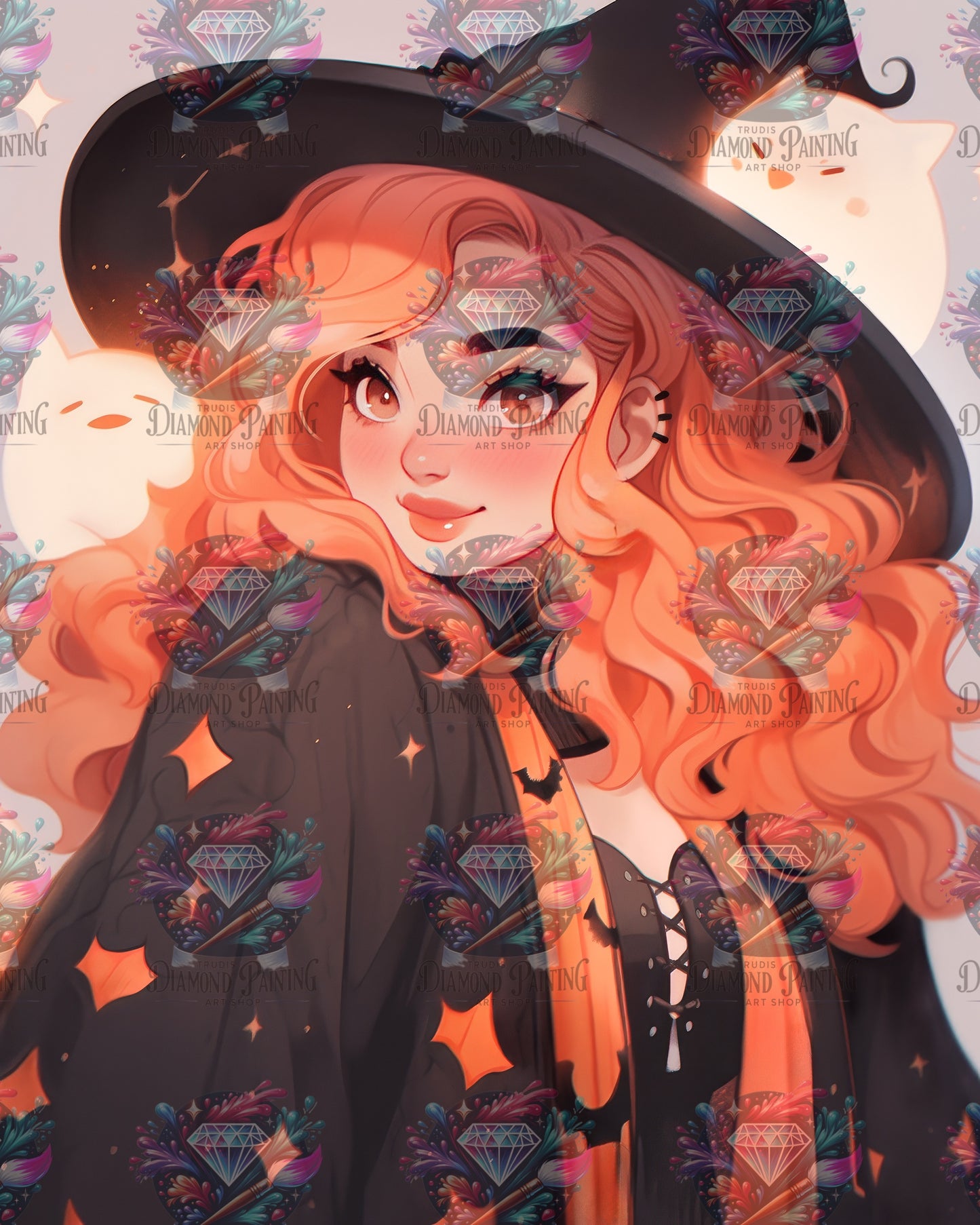 Playful Ghostly Companion ©shalajarias